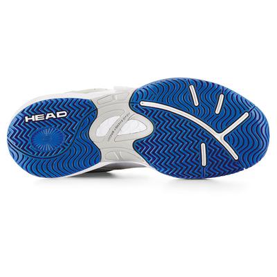 Head Kids Lazer Velcro Junior Tennis Shoes - White/Blue - main image